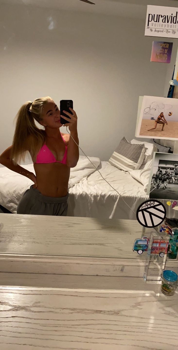 Customer photo review of Hot Pink Bikini Top II