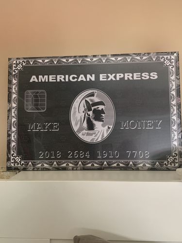 Customer photo review of Tableau Amex cash black