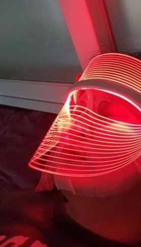 Customer photo review of Photon Therapy Mask