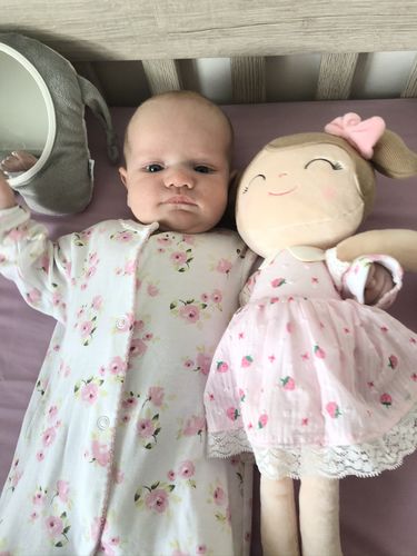 Customer photo review of Personalized Leyadoll (Strawberry) with Gift Bag