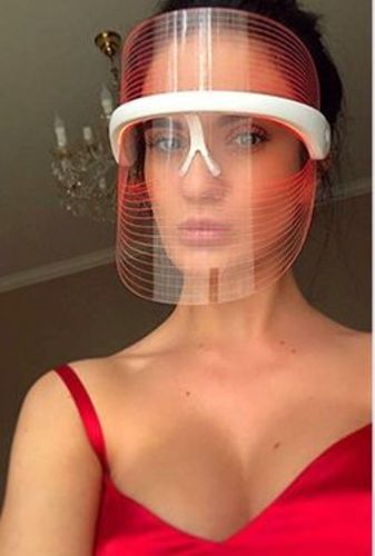 Customer photo review of Photon Therapy Mask