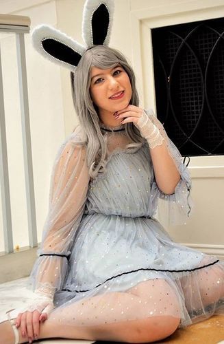 Customer photo review of Starry Gauze Dresses