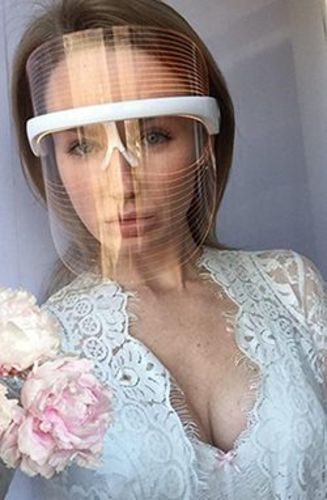 Customer photo review of Photon Therapy Mask