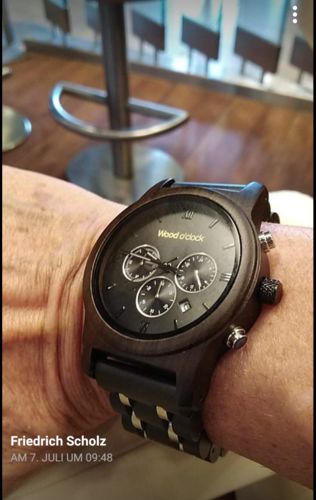 Customer photo review of Wood o'clock - Edelkastanie