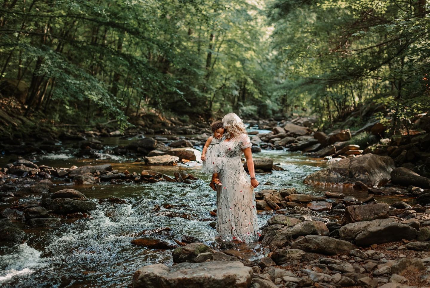 Customer photo review of Garden Lace Maxi Dress (Women)