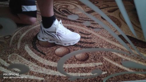 Customer photo review of Azorious 'Alpha Spark' AS8 Sneakers