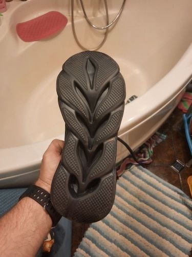 Customer photo review of SOLID Sneakers "Reptile" Steel Toecap Work Safety Shoes  -Black-