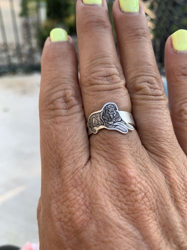 personalized dog ring