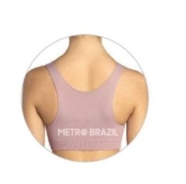 Customer photo review of Seamless Bust Support Back Fat Smoothing Bra