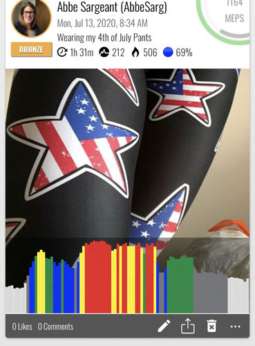 Customer photo review of 4th of July Leggings