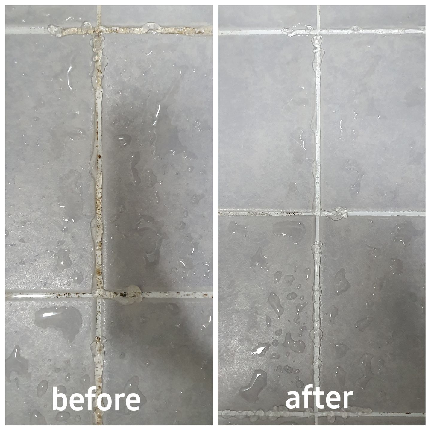 Customer photo review of Gong100 Mold Remover Gel