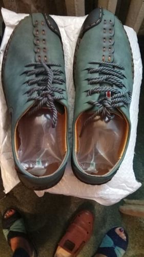 Customer photo review of Classic Comfortable Casual Shoes