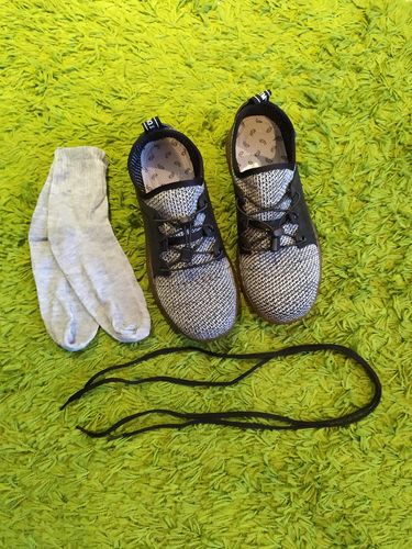 Customer photo review of SOLID Sneakers "Reptile" Steel Toecap Work Safety Shoes  -Green-