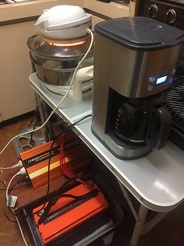 Customer photo review of Inverter 2000 Watt 12V Pure Sine Wave with remote control ITECH2000W