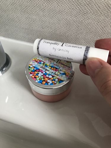 Customer photo review of Luxury Lip Balm