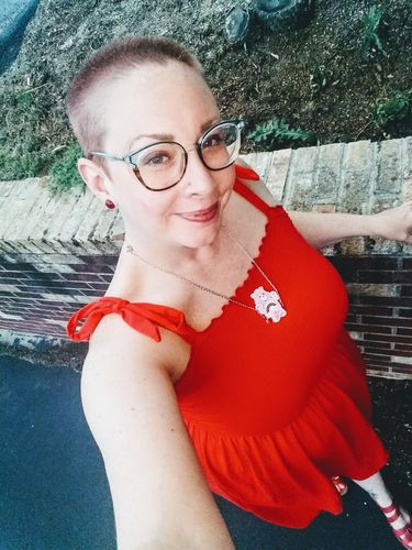 Customer photo review of Care Bears Positively Cheerful Necklace by Erstwilder