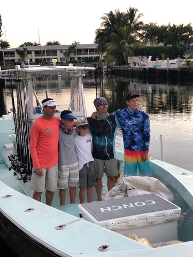 Customer photo review of ICEY-TEK Classic 200 Quart Roto-Molded Coolers