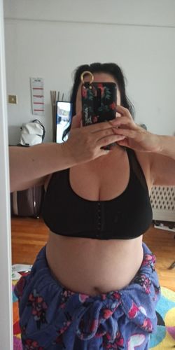 Customer photo review of POSTURE CORRECTOR BRA