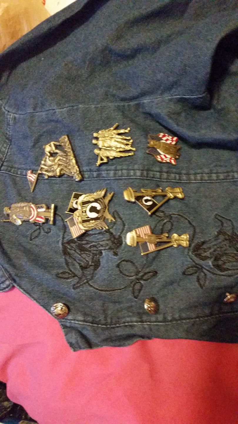 Customer photo review of POW*MIA Memorial Pin