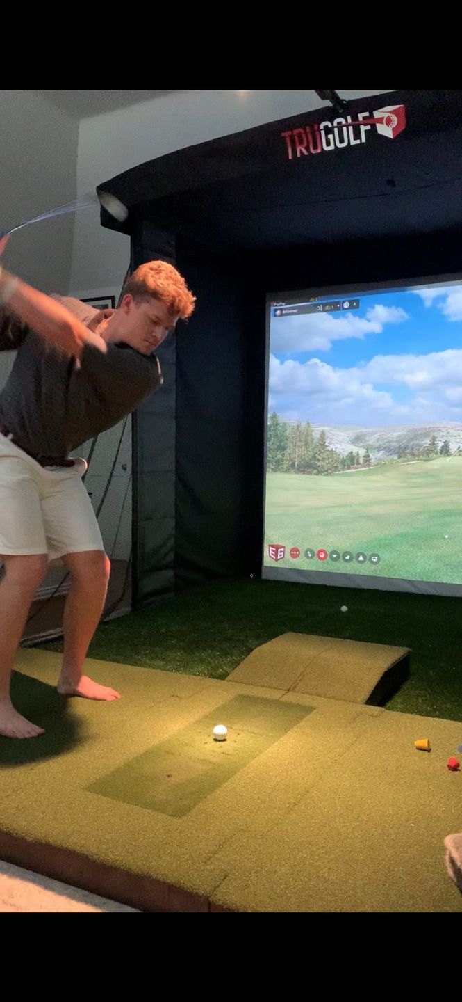 Customer photo review of TruGolf Vista 10 PRO Golf Simulator w/ E6 Connect
