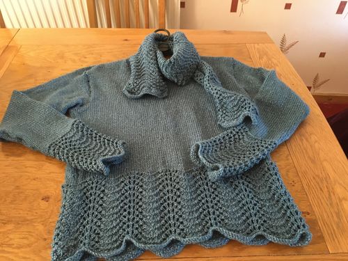 Customer photo review of Ladies Mystery Knitting Box