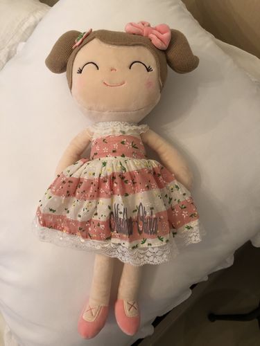 Customer photo review of Personalized Gloveleya Spring Girl Doll With Gift Bag - 5 Colors