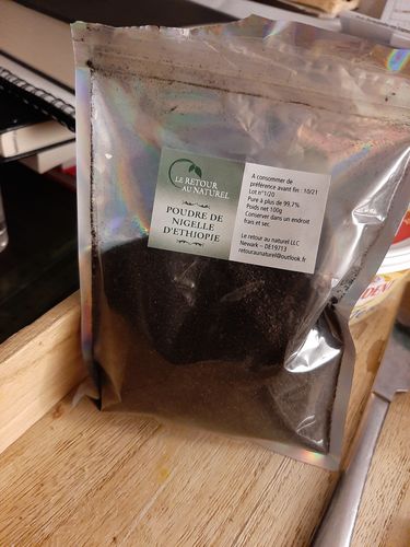 Customer photo review of POUDRE DE NIGELLE