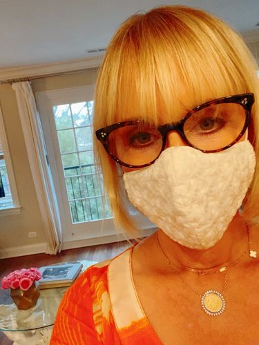 Customer photo review of *PRE-ORDER* SET OF 3 CLOUD FACE MASKS