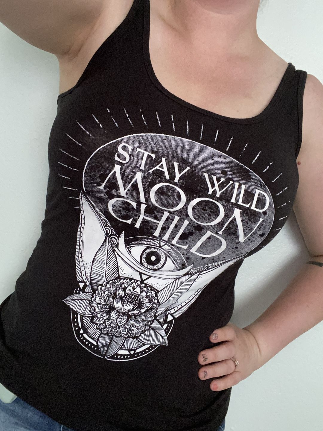 Customer photo review of Stay wild moon child