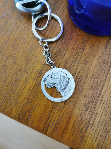 Customer photo review of Silvercut™ Keychain