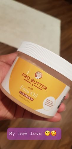 Mayada E. review of Fro Butter with Emu Oil - Hair Growth Butter image 1 out of 1