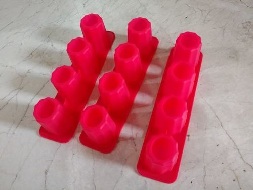Customer photo review of Ice Shot Glass Mold