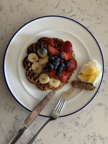 Customer photo review of Original Protein Viking Waffles (Keto-Friendly)