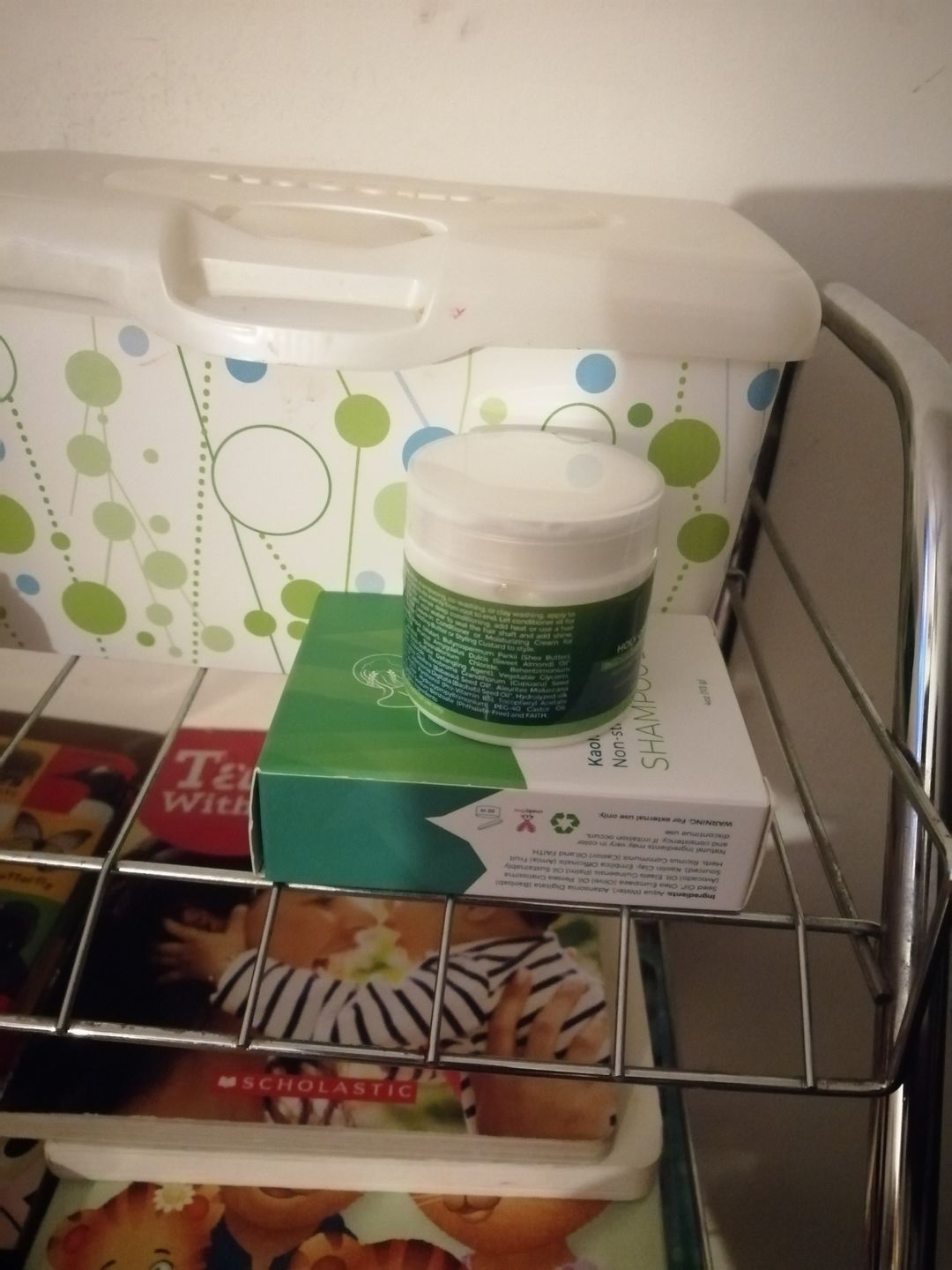 Customer photo review of Non-Stripping Shampoo Bar