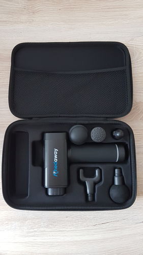 Customer photo review of Achedaway Percussion and Vibration Massager (Black)