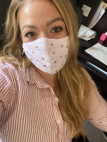 Customer photo review of *PRE-ORDER* SET OF 3 PASTEL FACE MASKS