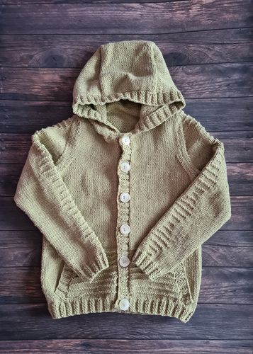 Customer photo review of Child Mystery Knitting Box