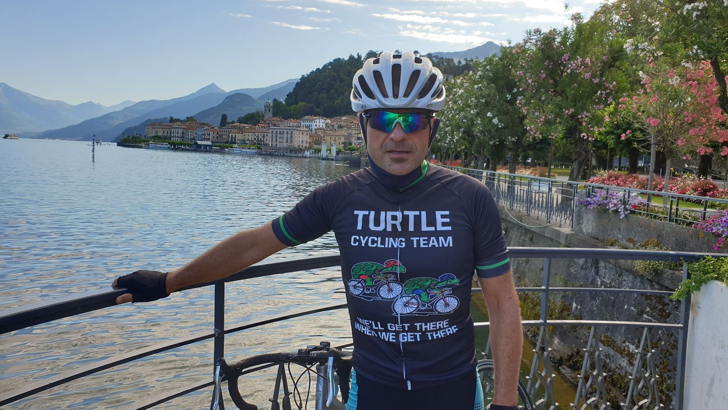 Customer photo review of Turtle Cycling Team V1 Short Sleeve Cycling Jersey