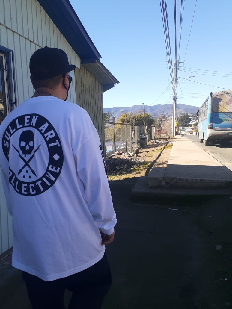 Customer photo review of BADGE OF HONOR WHITE LONG SLEEVE