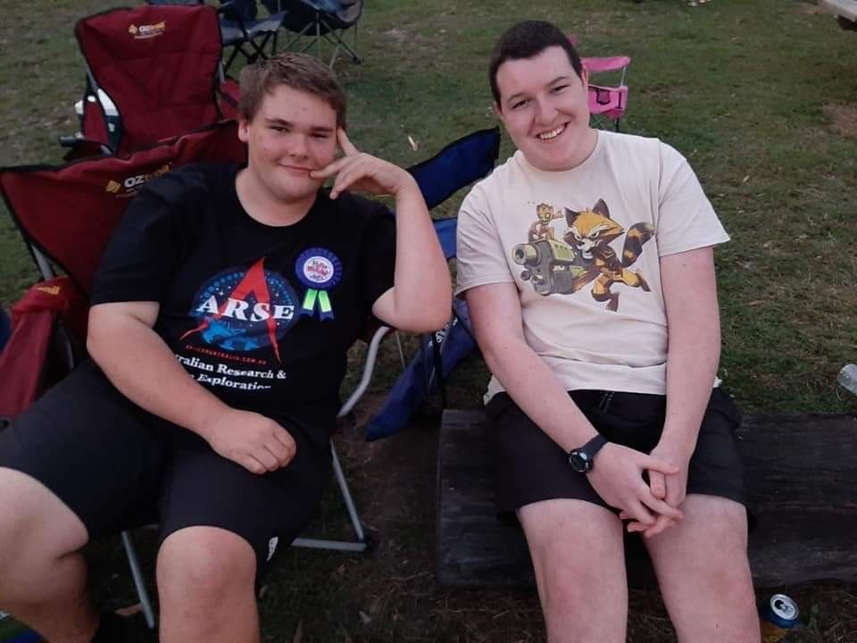 Customer photo review of Launch Tee - Black