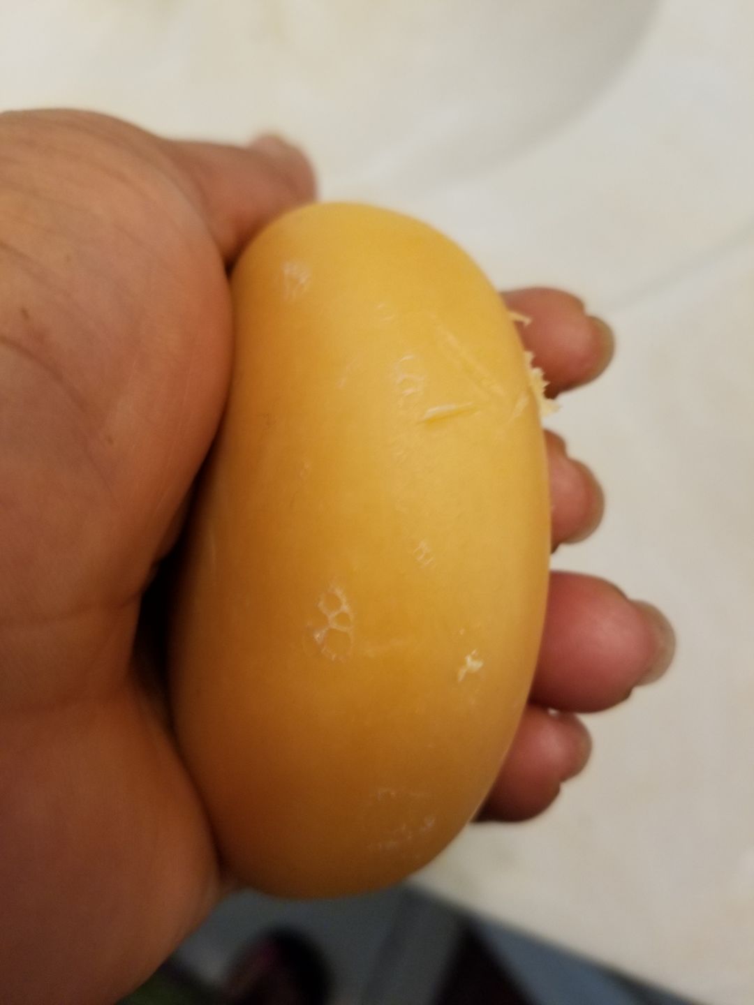 Customer photo review of Fair and White So Carrot Exfoliating Soap 200g / 7oz