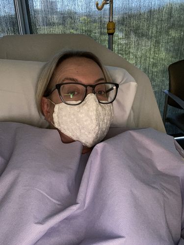 Customer photo review of *PRE-ORDER* SET OF 3 CLOUD FACE MASKS