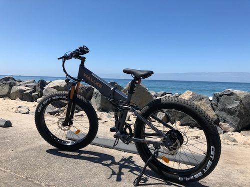 Customer photo review of 2021 Wallke X3 Pro | Full Suspension Folding Electric Fat Bike