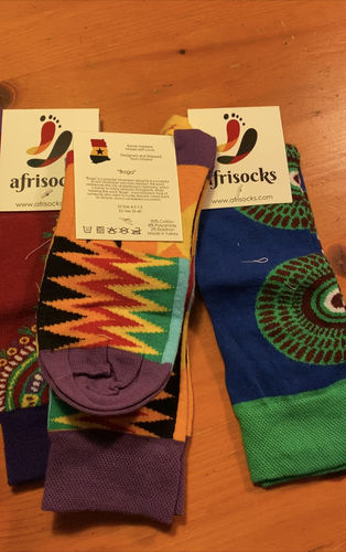 Customer photo review of The Classic Afrisocks Collection