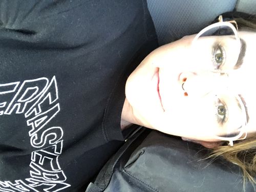 Customer photo review of Black Hole Fleece Pullover