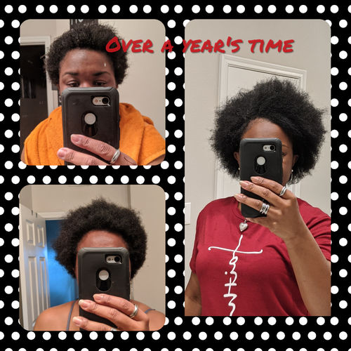 Customer photo review of PureFix Hair Elixir