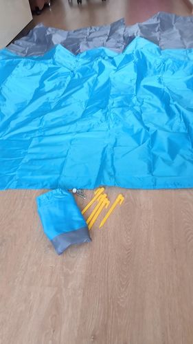 Customer photo review of Waterproof Beach Mat