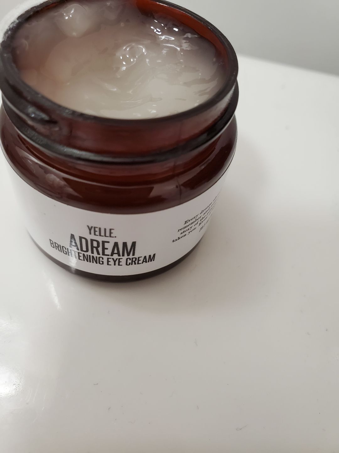 Customer photo review of A-Dream Brightening Eye Cream