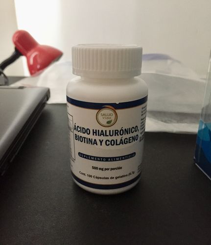 Customer photo review of Biotina, Ácido Hialurónico y Colágeno