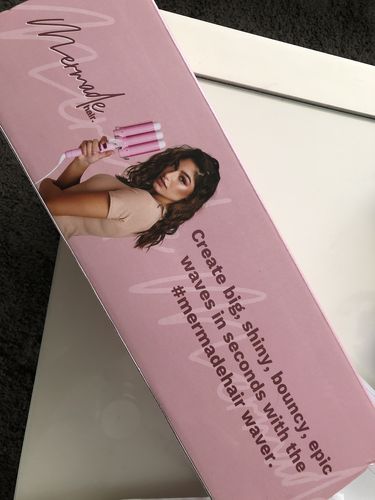 Customer photo review of Mermade Hair Waver - Pink - 32mm
